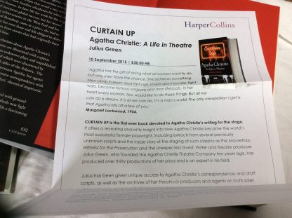 Curtain Up: Agatha Christie - A Life in the Theatre - Image 2