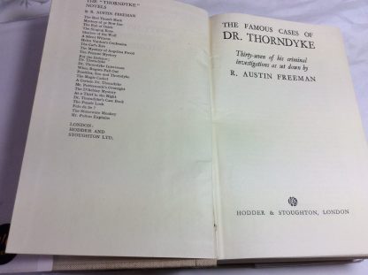 Dr. Thorndyke: His famous Cases - Image 2