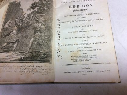 The Life and Achievements of Rob Roy Macgregor, the celebrated Scotch freebooter, containing an account of the Prescription of his Name and Race; his great actions, and uncommon prowess in battle: and a view of the manners and customs of the Scots in the sixteenth and seventeenth centuries being a complete history of this wonderful man. - Image 2