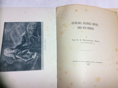 General George Wade and His Roads Paper read at the Inverness Field Club 1897 - Image 2
