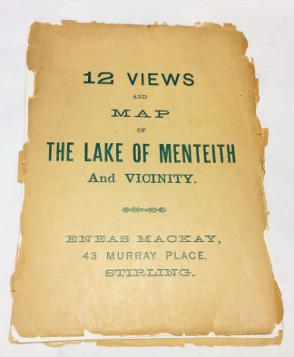12 Views and map of The Lake of Menteith and Vicinity