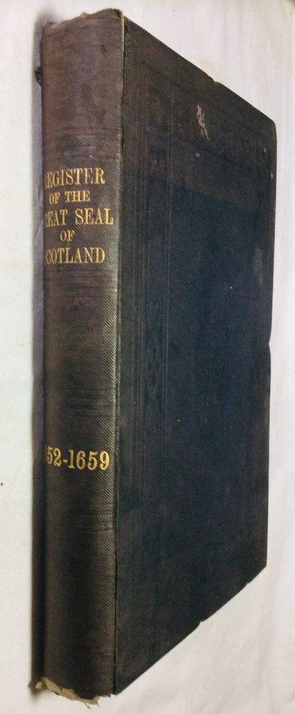 Register of the Great Seal under the Commonwealth A.D. 1652-1659