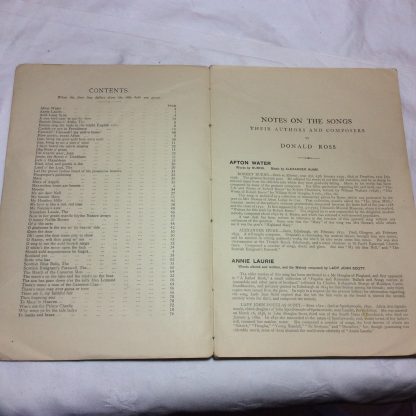 Scottish Tenor Album, The The Songs selected, edited & annotated by D. Ross. The Accompaniments composed & revised by A. Moffat. - Image 2