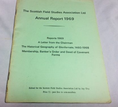 Annual Report 1969: SCOTTISH FIELD STUDIES ASSOCIATION