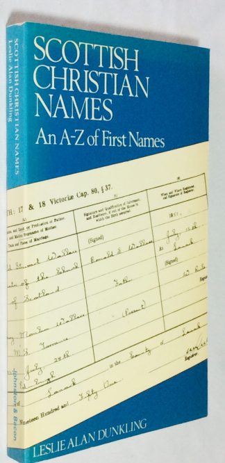 Scottish Christian Names
