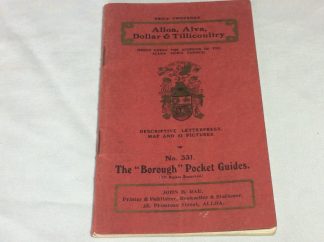 Borough Pocket Guides: No.331 Alloa, Alva & Tillicoultry