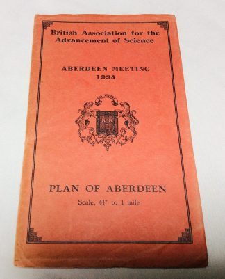 Plan of Aberdeen: Aberdeen Meeting 1934