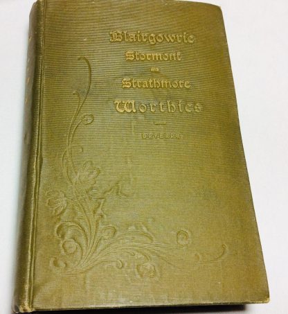 Blairgowrie, Stormont and Strathmore Worthies