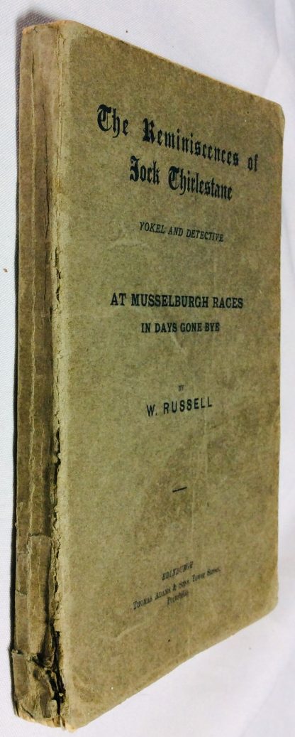 Reminiscences of Jock Thirlestane: Yokel and Detective - Image 2