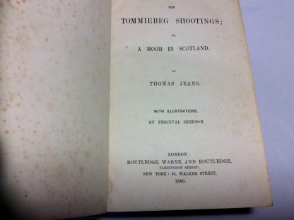 Tommiebeg Shootings, The; Or, A Moor in Scotland - Image 2
