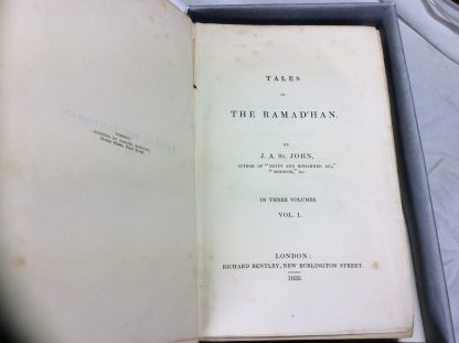 Tales of the Ramad'han [In Three volumes] - Image 4
