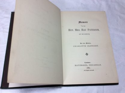 Memoir of the Hon. Mrs. Hay Paterson, of Mugdrum - Image 2