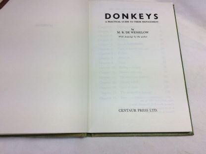 Donkeys - a Practical Guide to the Management - Image 2
