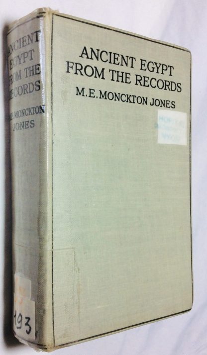 Ancient Egypt from the Records