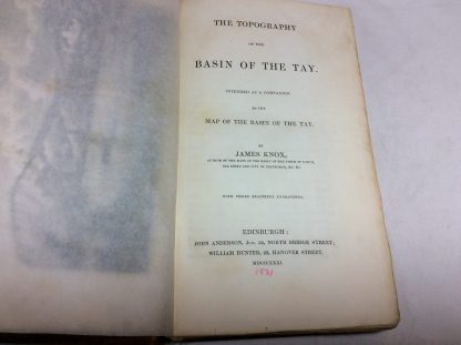 The Topography of the Basin of the Tay.....intended as a Companion to the Map of the Basin of the Tay - Image 4