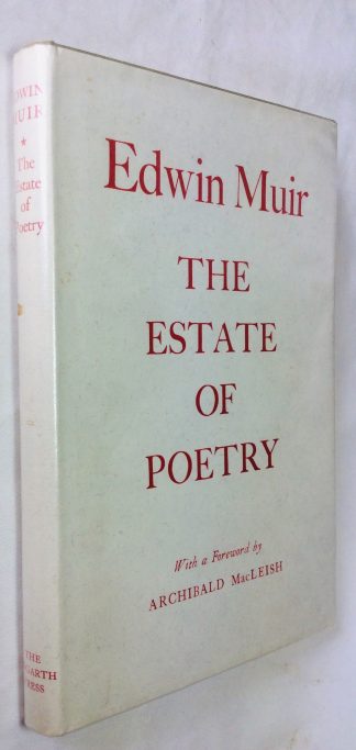 The Estate of Poetry The Charles Eliot Norton lectures