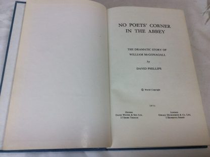 No Poets Corner in the Abbey: The Dramatic Story of William McGonagall - Image 2
