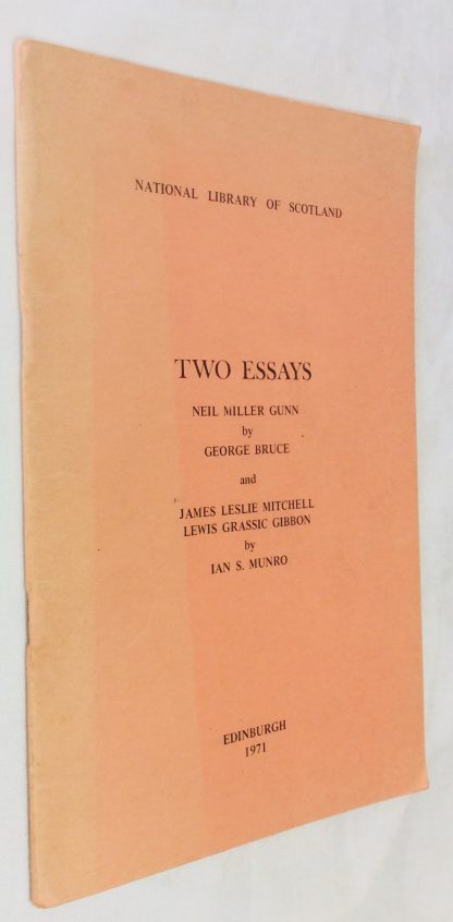 Two essays: Neil Miller Gunn and Lewis Grassic Gibbon