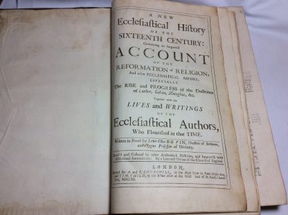 A New Ecclesiastical History of the Sixteenth Century (in one volume), translated by William Wotton - Image 4