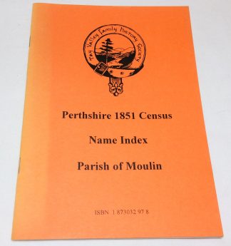Perthshire 1851 Census Name index: Parish of Moulin