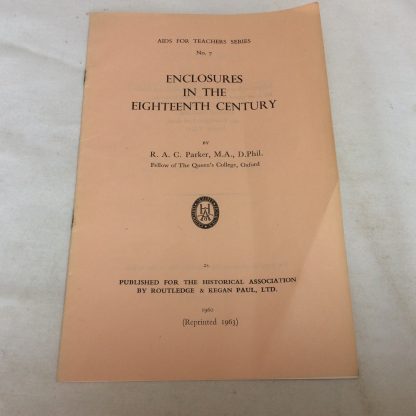 Enclosures in the Eighteenth Century