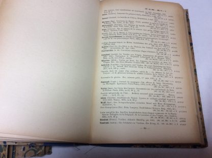 Catalogue Du Fonds De La Guerre. Contribution a Une Bibliographie Generale De La Guerre De 1914-.  3 Volumes - Image 5