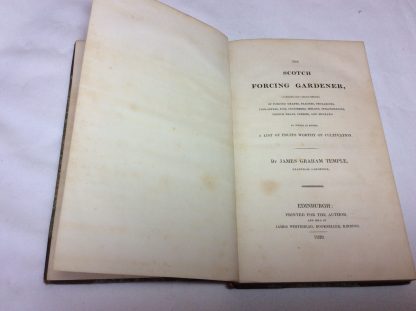 The Scotch Forcing Gardener, Comprising the Various Methods of Forcing Grapes, Peaches, Nectarines, Pineapples, Figs, Cucumbers, Melons, Strawberries, French Beans, Cresses, and Mustard: To Which is Added, a List of Fruits Worthy of Cultivation - Image 3