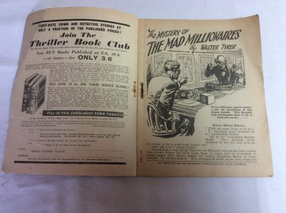 The Mystery of the Mad Millionaires: Sexton Blake Library No.343 - Image 2