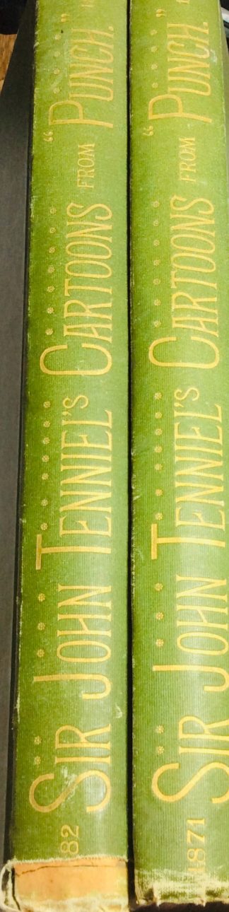 SIR JOHN TENNIEL'S CARTOONS FROM PUNCH ( 2 volumes)