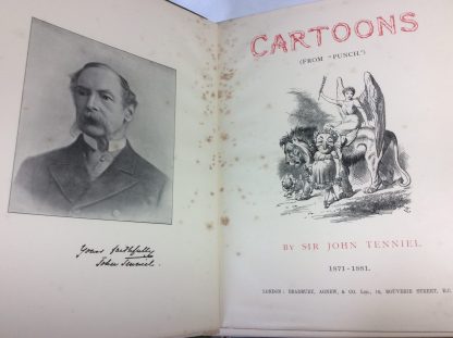 SIR JOHN TENNIEL'S CARTOONS FROM PUNCH ( 2 volumes) - Image 3