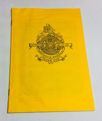 The Press of Alexander Westwood and Son ( Presses of Fife Bibliographies No. 4)