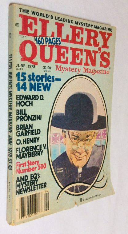 Ellery Queen's Mystery Magazine No.415 June 1978