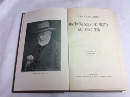 Transactions Of The Inverness Scientific Society And Field Club, Volume IX 1918-1925 - Image 2