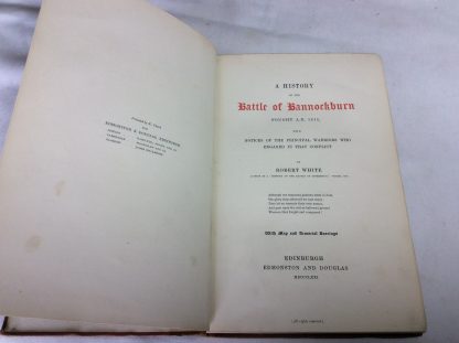 A History of the Battle of Bannockburn, fought A.D.1314 - Image 3