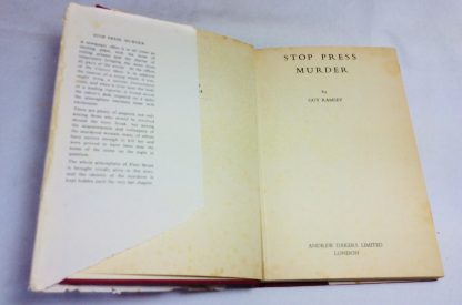 Stop Press, Murder, - Image 2