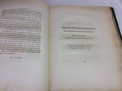 Description des Royaulmes d'Angleterre et d'Escosse Compose Par Estienne Perlin Par.1558; Histoire de l'Entrée de la Reyne Mère dans la Grande Bretagne Par P. De La Serre Par. 1639 - Image 7