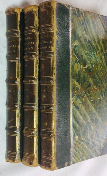 POETICAL WORKS OF ROBERT BURNS, Chronologically arranged [3 volumes] - Image 2