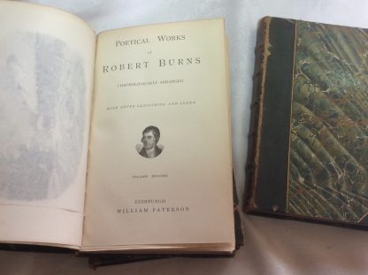 POETICAL WORKS OF ROBERT BURNS, Chronologically arranged [3 volumes] - Image 3