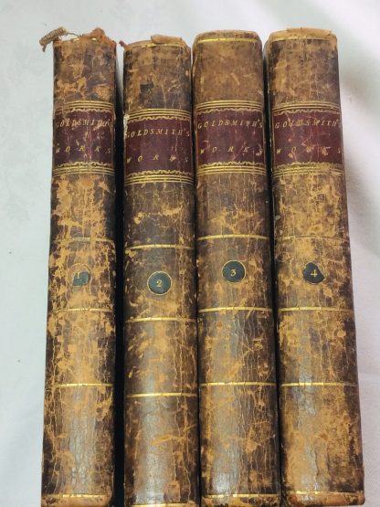 The Miscellaneous Works of Oliver Goldsmith M.D. in Four Volumes