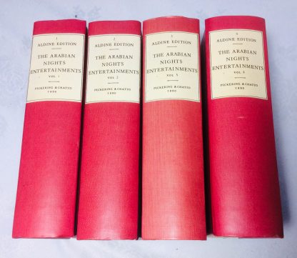 THE ARABIAN NIGHTS ENTERTAINMENTS: ALDINE EDITION in 4 Volumes - Image 2