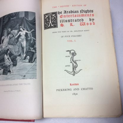 THE ARABIAN NIGHTS ENTERTAINMENTS: ALDINE EDITION in 4 Volumes - Image 3