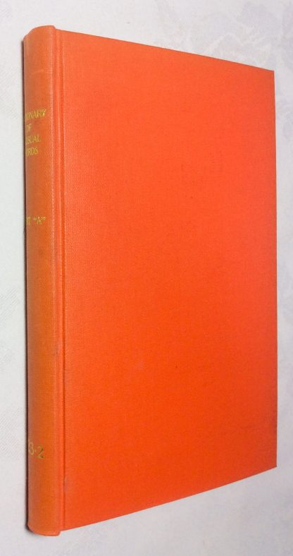 Dictionary of Unusual Words Part "A"