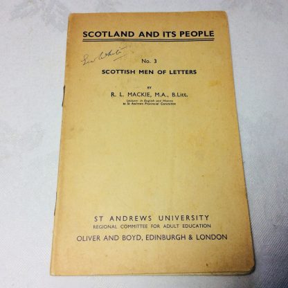 Scottish Men of Letters