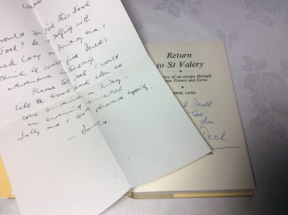 Return to St Valery:The Story of an Escape Through Wartime France and Syria - Image 2