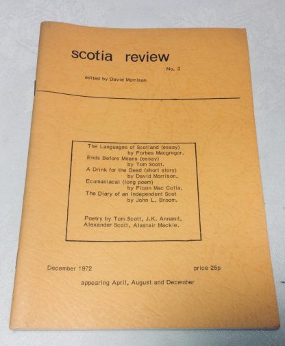 Scotia Review No. 2