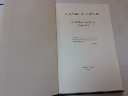 A Darkened Being - an anthology - Image 2