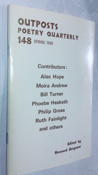 Outposts Poetry Quarterly 148 ,  Spring 1986
