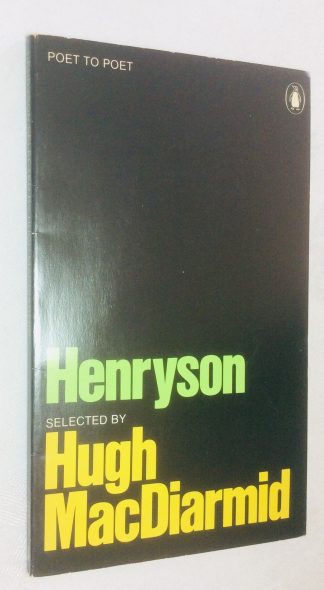 Henryson (selected by Hugh MacDiarmid)