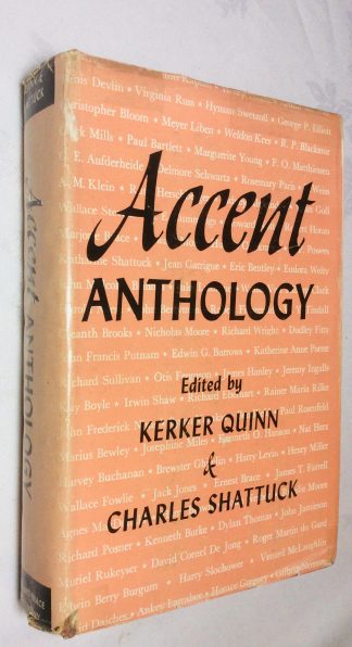 Accent Anthology: Selections from ACCENT, a Quarterly of New Literature, 1940-1945