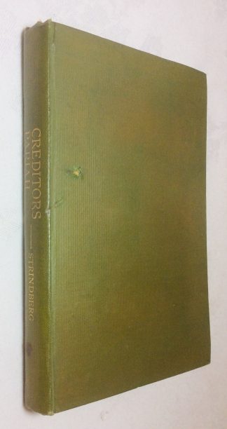 Creditors. Pariah. Translated from the Swedish, with Introduction by Edwin Bjorkman.